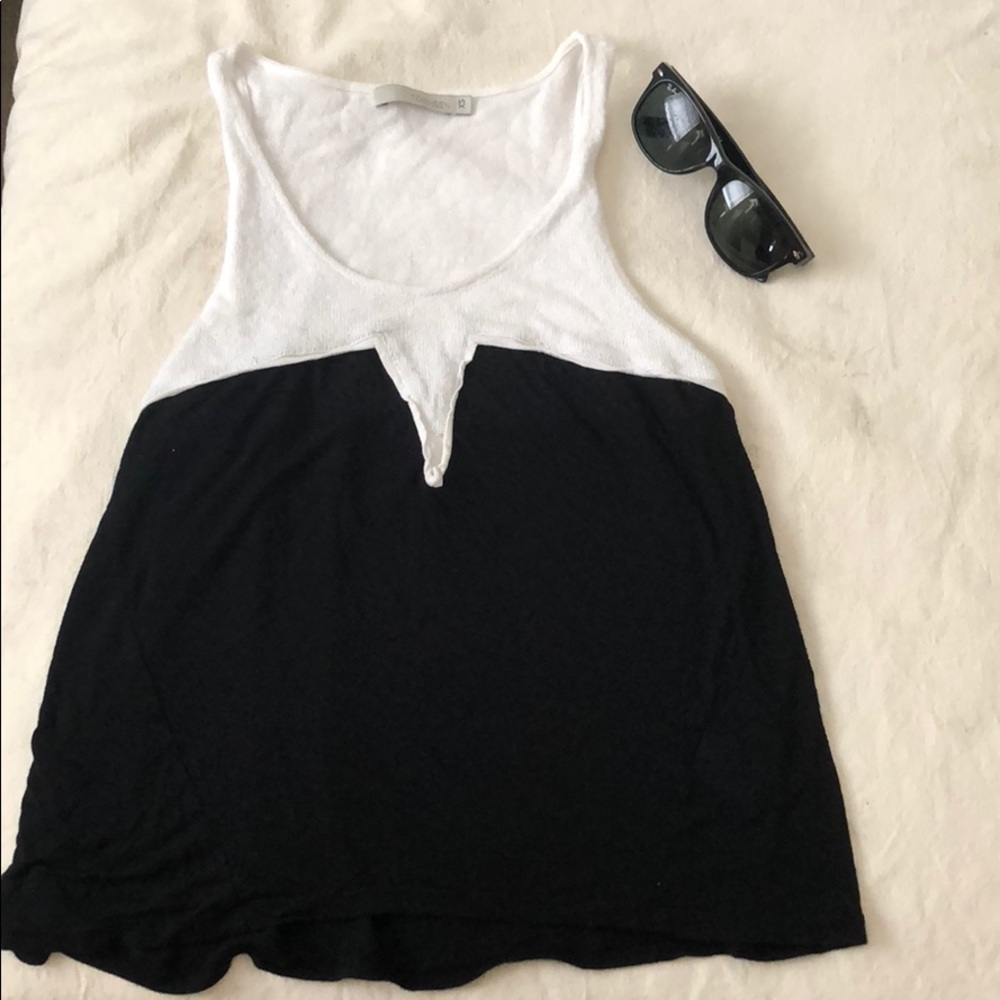 Townsen Black and White Tank Top! 